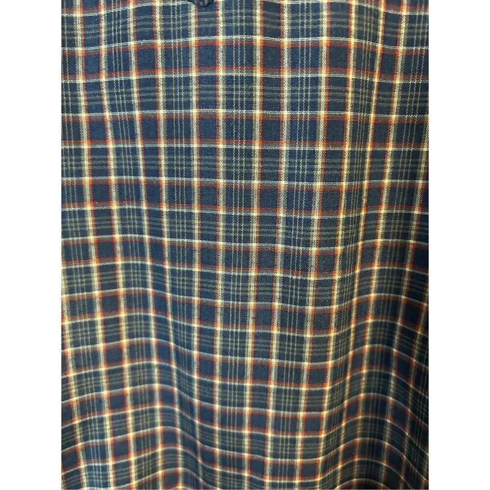 Vintage Classic Western pearl snap plaid shirt, size XL (4993) Read